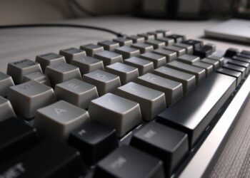 Clean mechanical keyboard