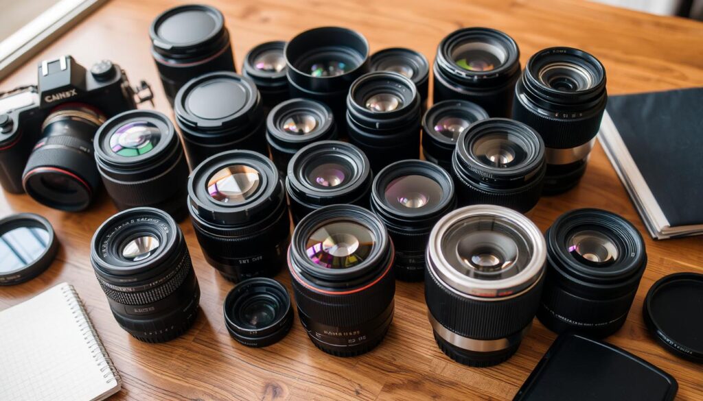camera lens selection camera lens selection